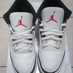 Jordan 3 Grey Cement Size 10.5