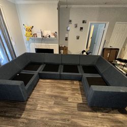 Blue Modular Ashley Furniture Sectional