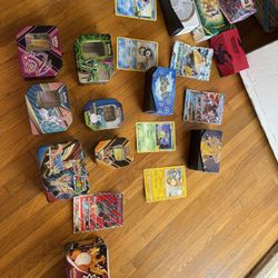 Pokemon Boxes With Cards 