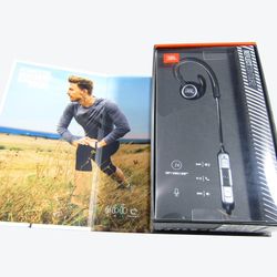 JBL Reflect Contour 2 Wireless Sport In-Ear Headphones Black LN