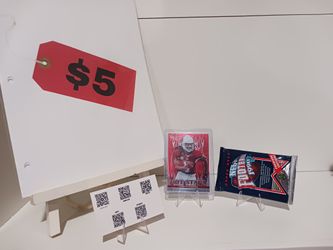 2013 Panini Select FB Hot Stars Larry Fitzgerald Arizona Cardinals # 28  & 1991 UD NFL PE Pack (12) Cards