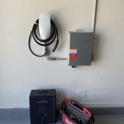 Tesla Wall Connector Charger Nema 1450 Outlet EV Car Level 2