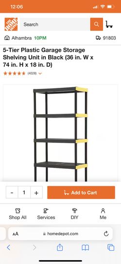USED Storage Shelf