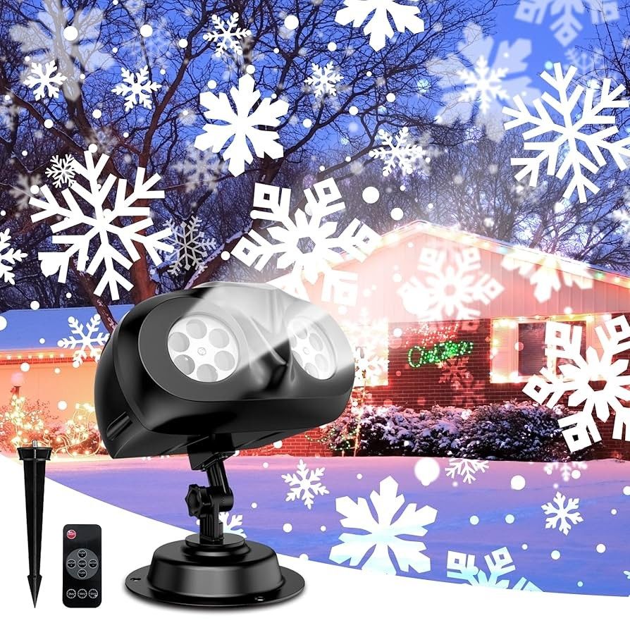 JACKYLED Snowflake Projector