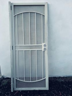 Metal Security Screen Door 32x80
