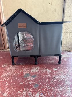 Weatherproof Heated Cat House