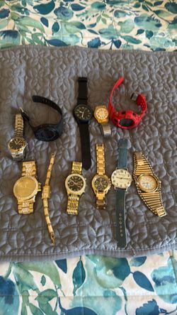 Watches from various brands