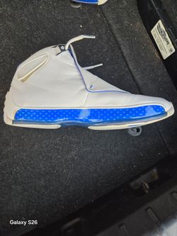 Air Jordan 18 White Sport Royal Sneaker