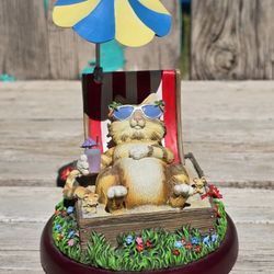 Time Out Gary Patterson Cat Figurine