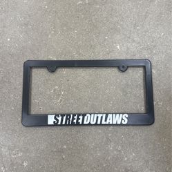 Street Outlaws License Plate Cover