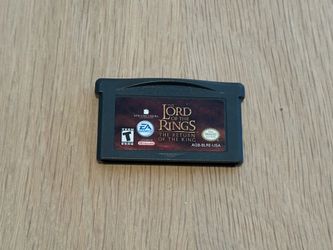 Lord of the rings the return of the king gameboy advance cartridge