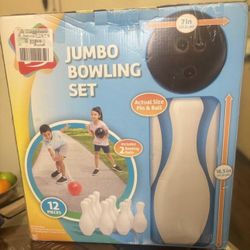 New Jumbo Bowling Set 