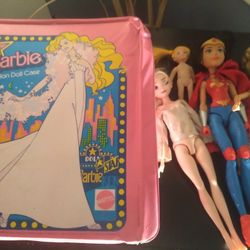 Vintage Ballarina Barbie, wonder women, Frozen Bundle