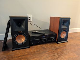 Klipsch Speakers and Yamaha Receiver