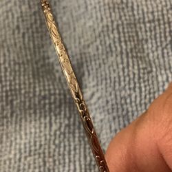 3” Silver Bangle 