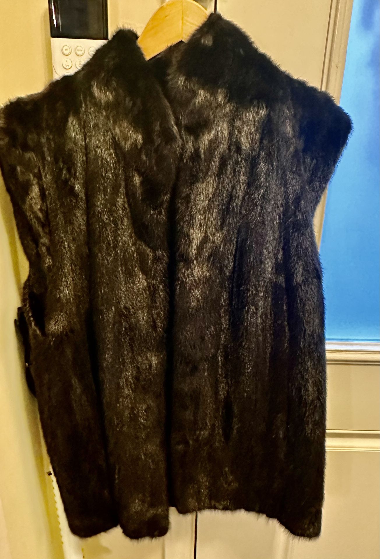 Custom Made Fur Vest And Headband
