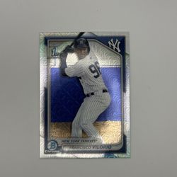 2024 Bowman Chrome Mega Francisco Vilorio 1st Bowman Mojo New York Yankees 
