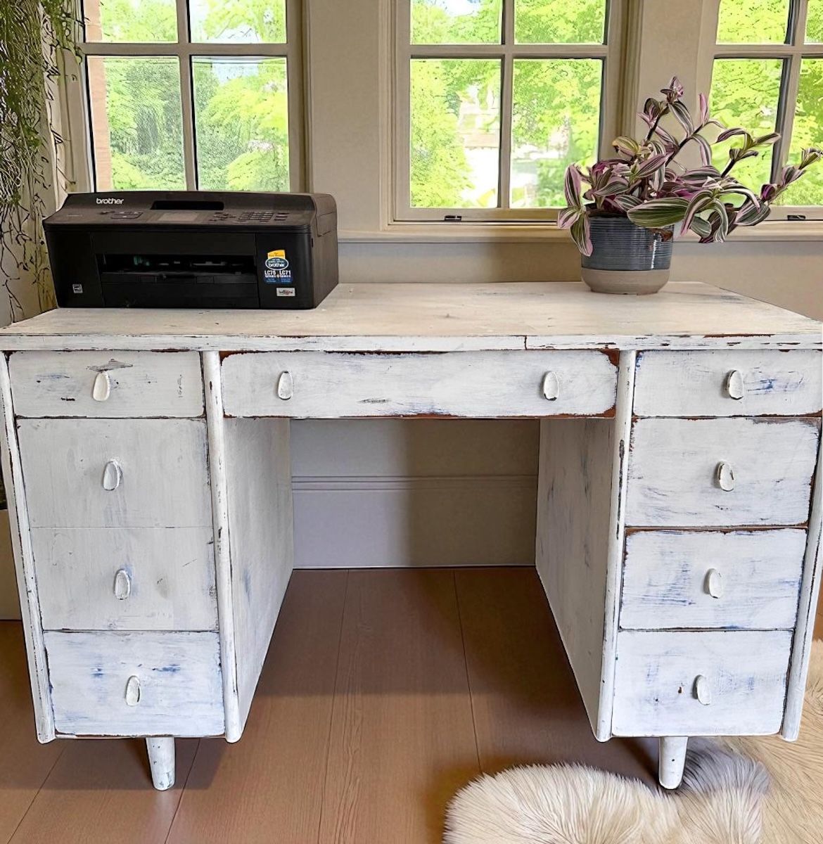 White Shabby Chic Desk