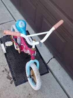Princess girl bike