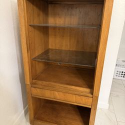 Cabinet With Glass Shelves