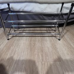 Expandable shoe rack 