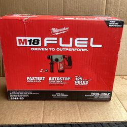 MILWAUKEE M18 18V LITHIUM-ION BRUSHLESS CORDLESS 1-IN SDS-PLUS ROTARY HAMMER ( TOOL ONLY ) 