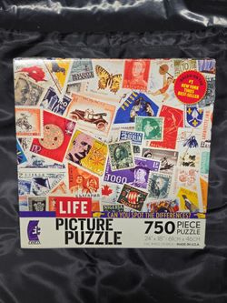 LIFE Picture Puzzle 750 Piece Stamps