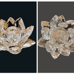 3pc Set Swarovski Silver Crystals