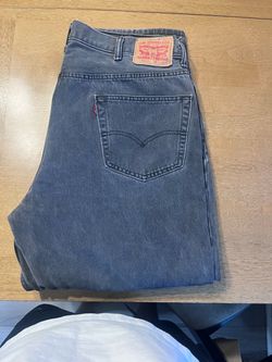 Levi's Strauss & Co. Faded Black Denim Jeans