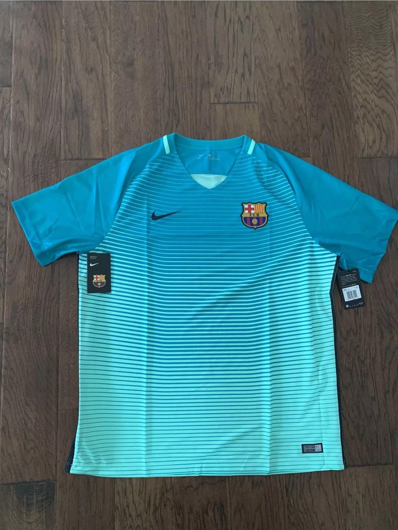 Nike Authentic FC Barcelona 2016/2017 THIRD Football Soccer Jersey FCB Men 2XL