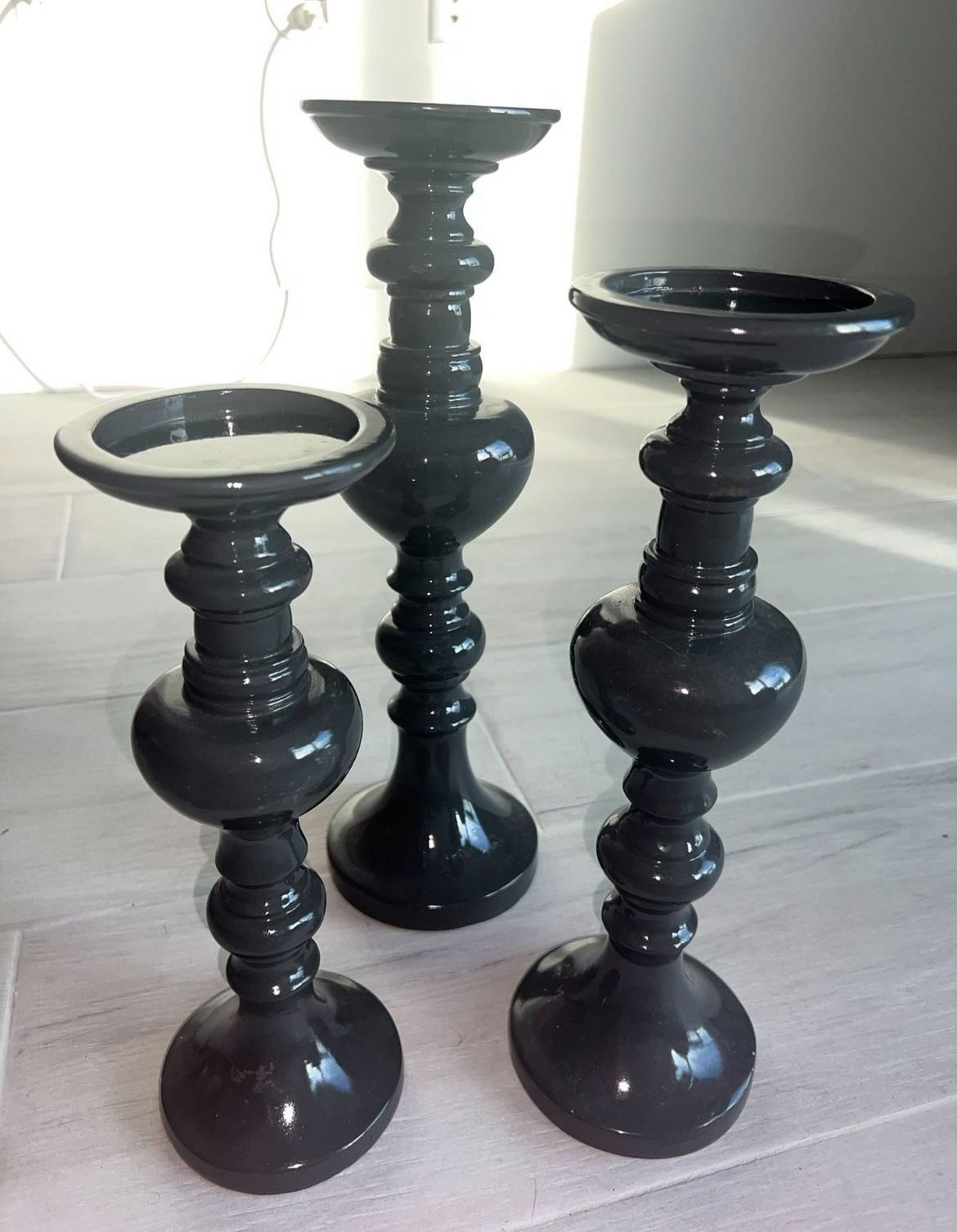 Set Of 3 Candleholders
