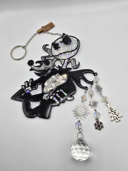 Nightmare Before Christmas Jack & Zero Suncatcher