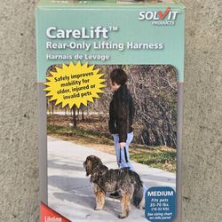 Carelift Dog Rear Harness Medium Size New