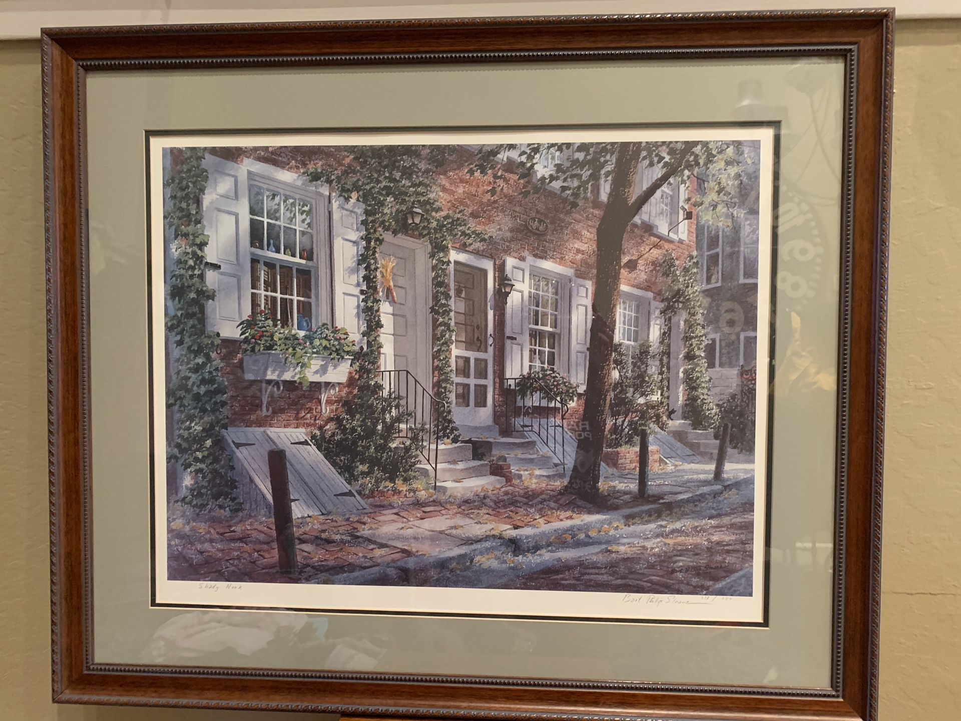 “Shady Nook” by Bart Phillips Sloane (233/750) Autographed by artist