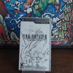 Final Fantasy 4 The Complete Collection for Playstation Portable in GREAT Condition!