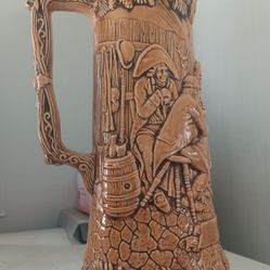 Vintage Beer Stein 19" Rare