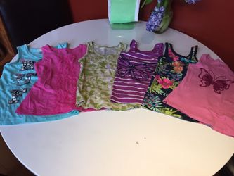 Girls cotton Lycra tanks - small - good brands high quality