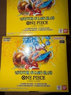 One piece Adventure on Kami's Island Booster Box - Adventure on Kami's Island (OP15-EB04)