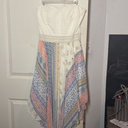 Summer Strapless Dress