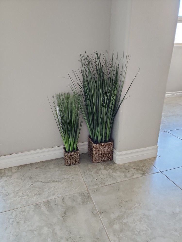 Fake Grass Plant Home Decor