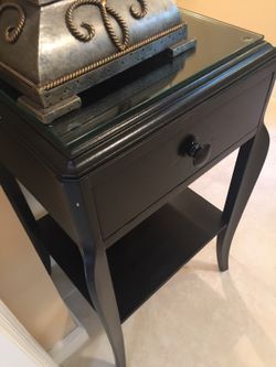 Beautiful Dark Wood Drawer Set | Nightstand | Storage | Decorative Piece