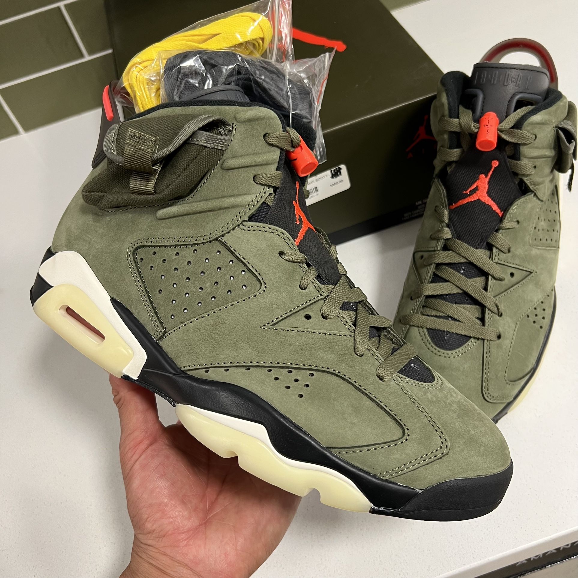 Air Jordan 6 Retro SP “Travis Scott” Men Size 9 Brand New W/Receipt 