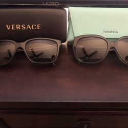 Versace. And Tiffany  Sun Glasses 