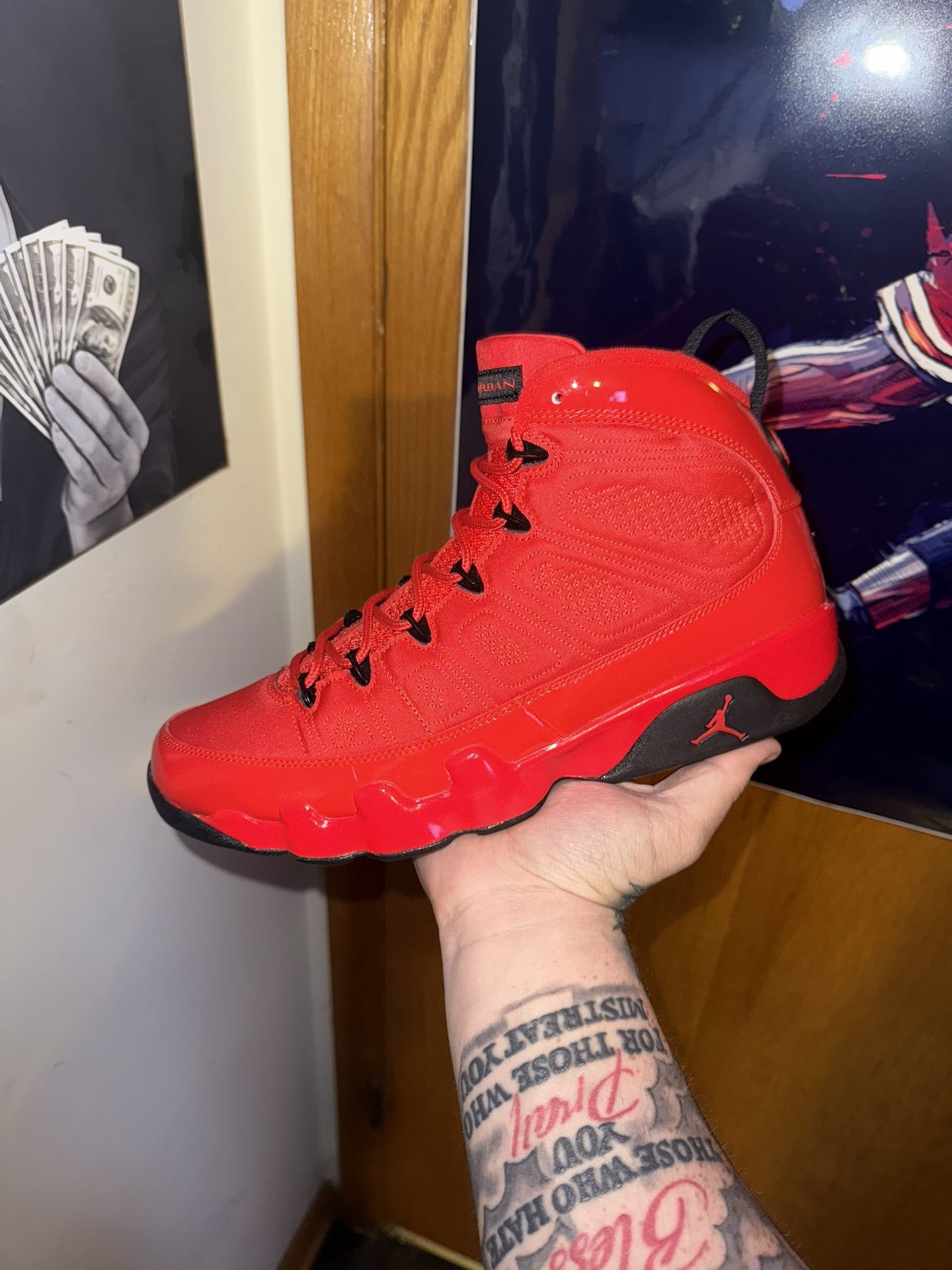 Jordan Retro 9 Chile Red