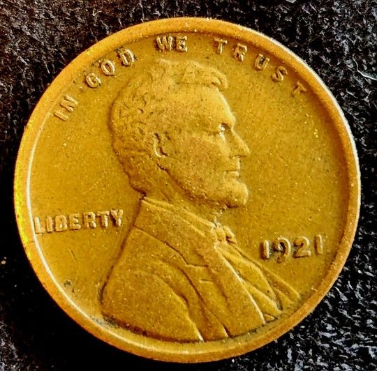 1921 WHEAT PENNY CENT