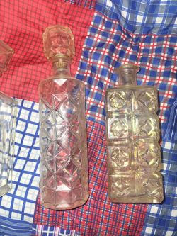 Crystal Decanters Vintage 