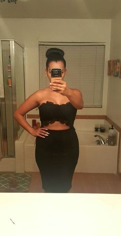 2 pcs black dress