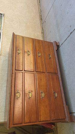 Wooden dresser