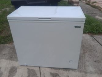 White Chest Freezer