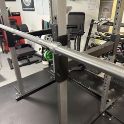 Strongman Rackable Knurled Axle Barbell